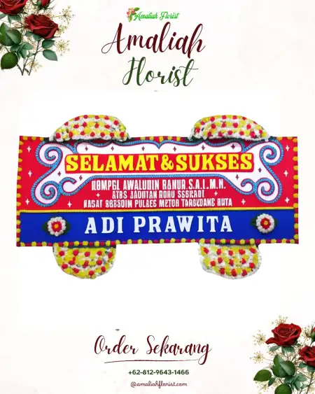 Papan Bunga Ucapan Selamat Samiranan